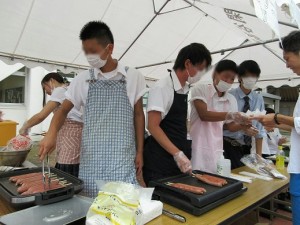 エプロン男子もがんばりました