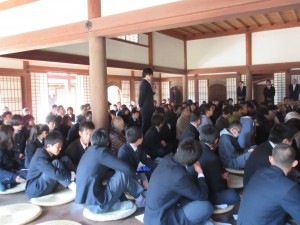 剣道部は「自分たちが学校を変えてゆく！」と宣言。陸上部は文武両道を目指す、生徒会はそれぞれが自主性をもち、新しく入ってくる後輩たちを引っ張ってゆきたいと語りました。