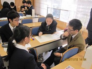 学校ごとで取り組むＥＳＤは違うけれど、違いを認め合って意見を交換できるのがユネスコスクールです！