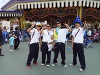 ディズニーランド満喫中