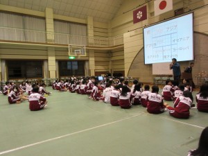 閑谷研修1日目の夜