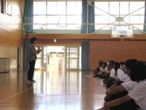 「楷楓祭をいい体験にするために大切にしてほしいことはふたつ。1つは本気で取り組むこと、2つめはルールやマナーを守ること」