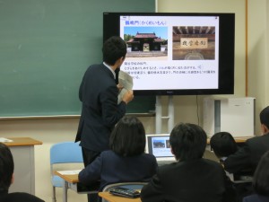 和気中で論語出前授業