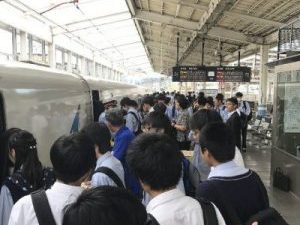 修学旅行１日目～出発しました
