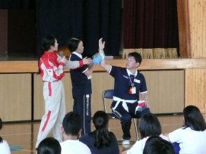 ＪＲＣ部活動報告　「地域防災ボランティアリーダー」養成研修に参加しました