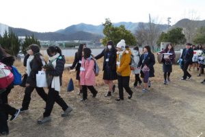 台湾屏東女子高級中學＆和気閑谷高校　交流会