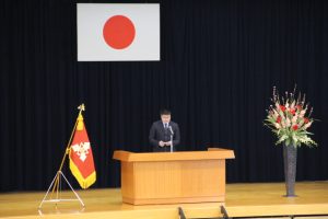 平成２９年度　卒業生答辞