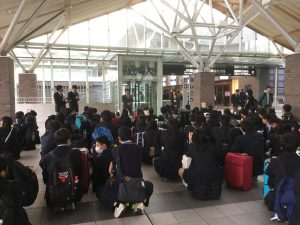 ２年次修学旅行（関東コース）１日目