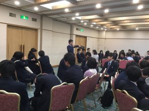 ２年次修学旅行（関東コース）１日目～大学体験プログラム～