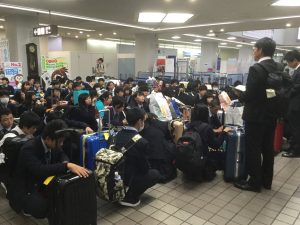 ２年次修学旅行（関東コース）最終日〜解団式〜