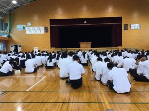 2学期始業式！