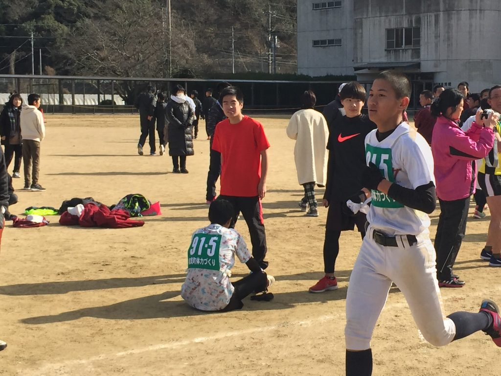 和気町の駅伝大会に出場しました！