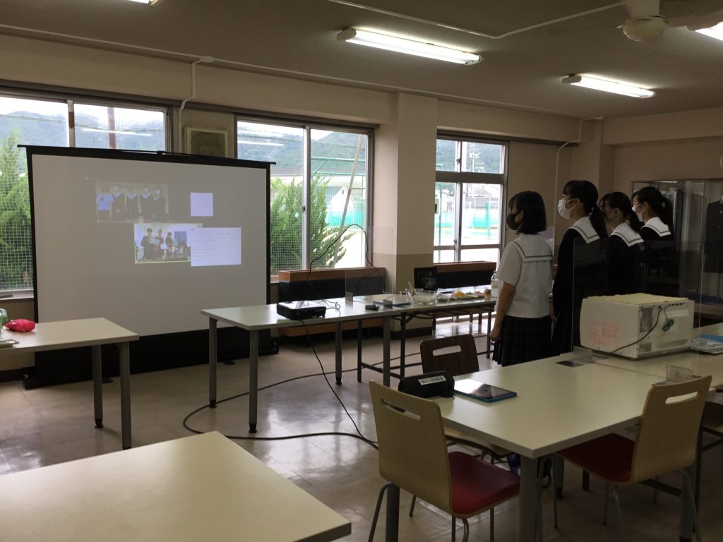 オーストラリアの高校とのオンライン（ZOOMによる）国際交流会