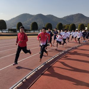 【陸上競技部】和気中学校合同練習