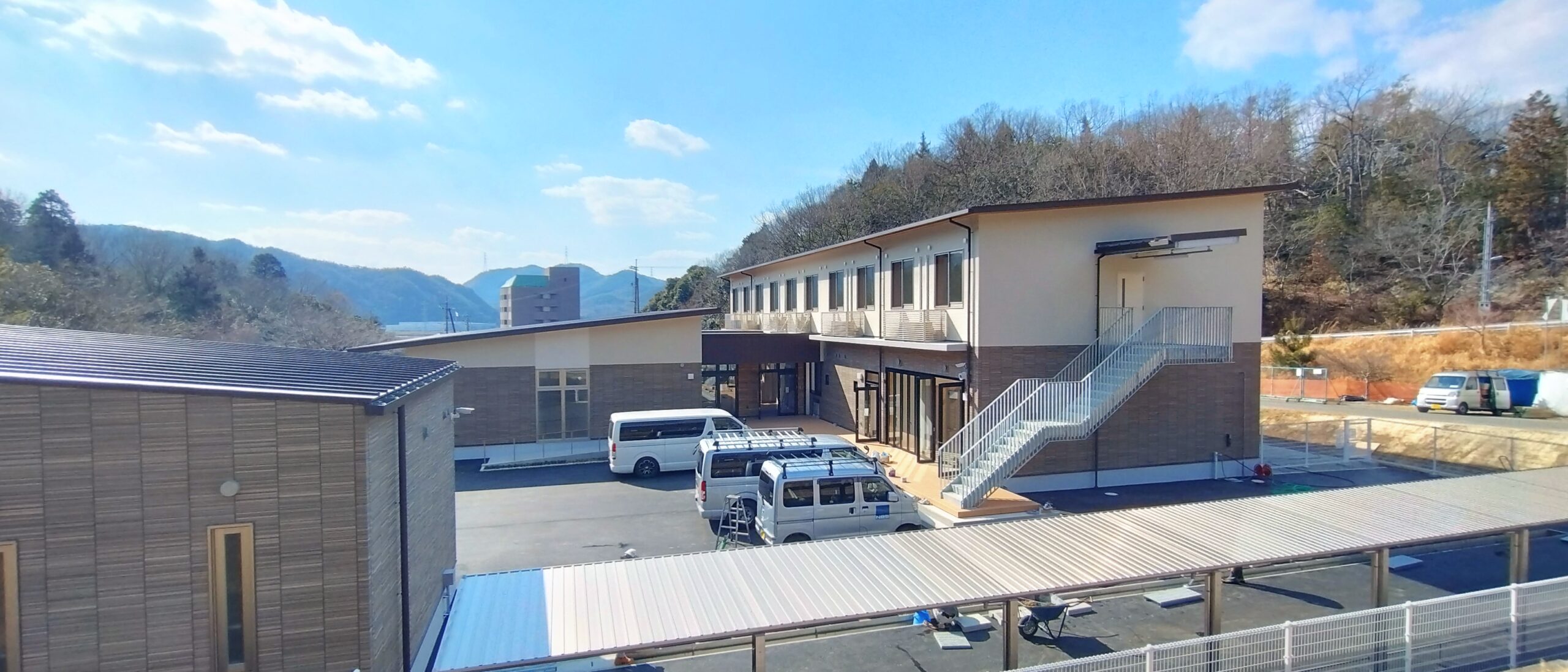 和気町地域学習交流センター(新寮)の近影