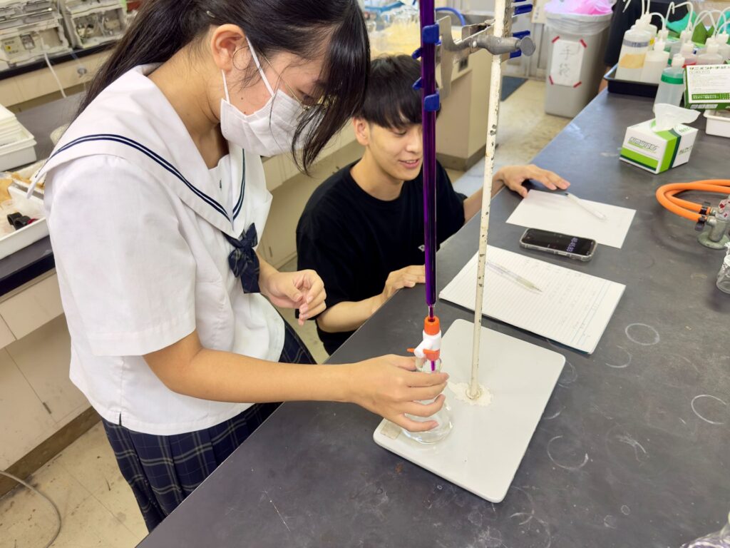 岡山理科大学に訪問しました