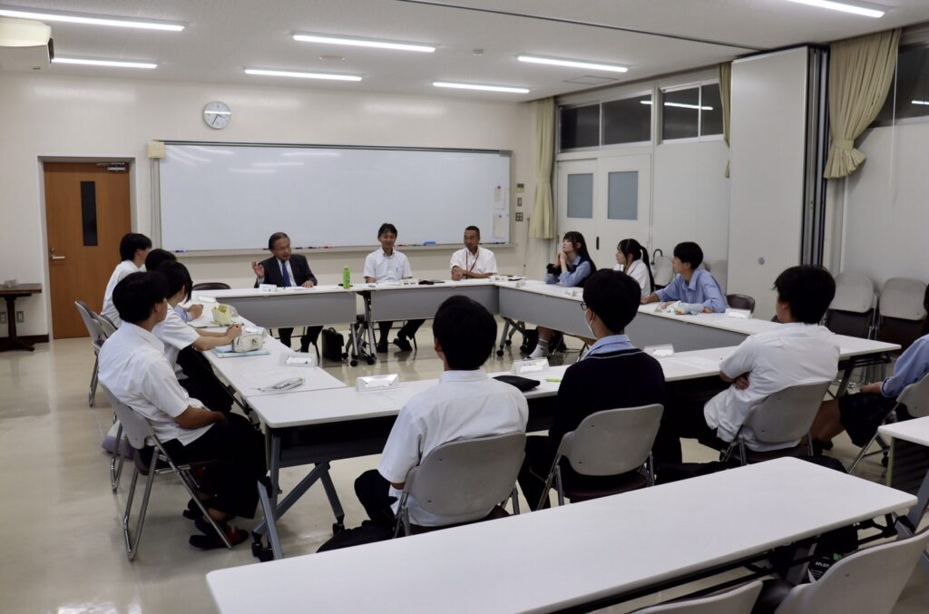 校長日記 26.09.07 〜同窓会長からの問いかけ、現役生が語る「今の私たち」〜